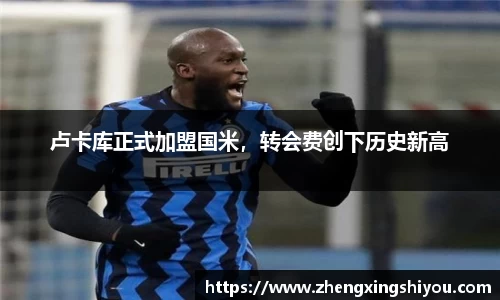 卢卡库正式加盟国米，转会费创下历史新高